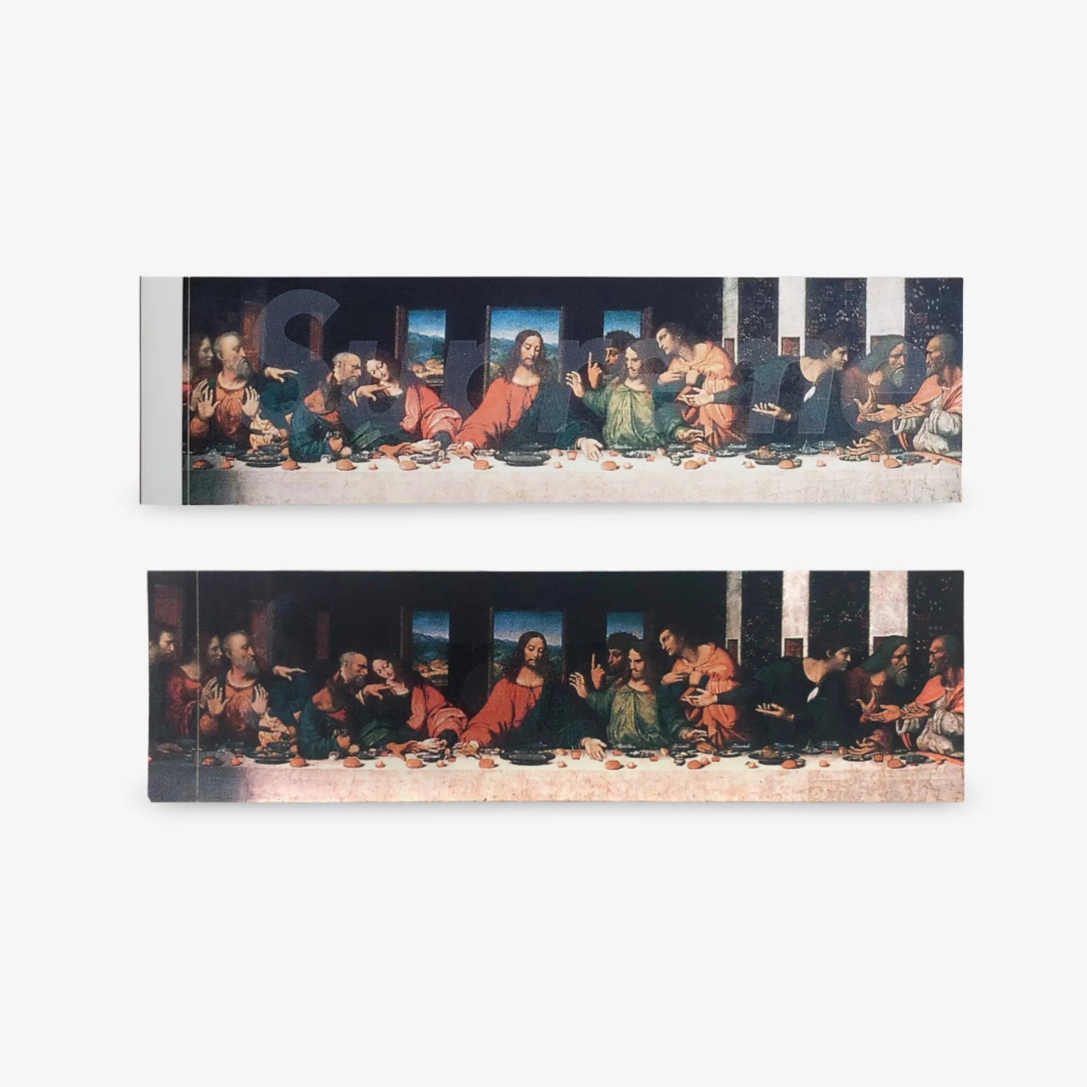 Supreme Sticker 'Box Logo Last Supper' (Set of 2) 2002