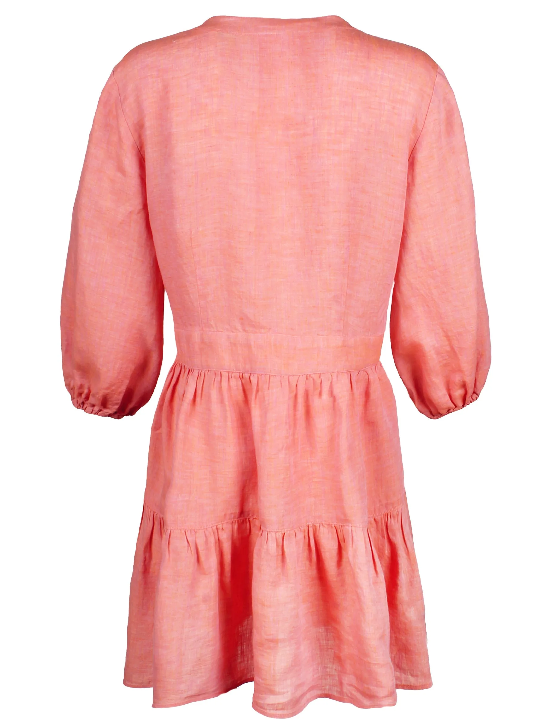 Washed Linen Mia Dress Dusty Rose