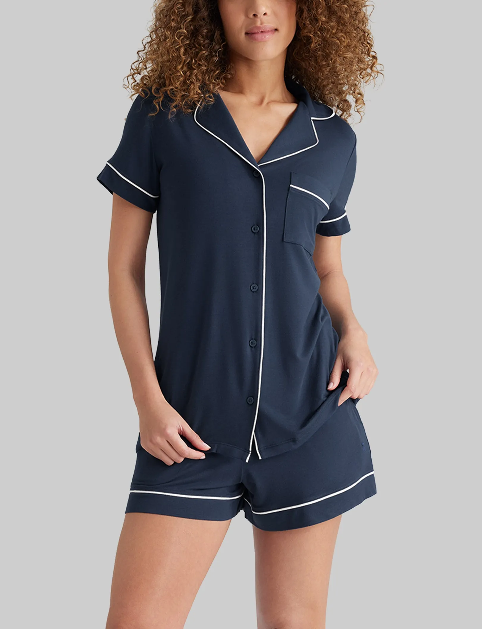 Women's Downtime Pajama Top & Short Set