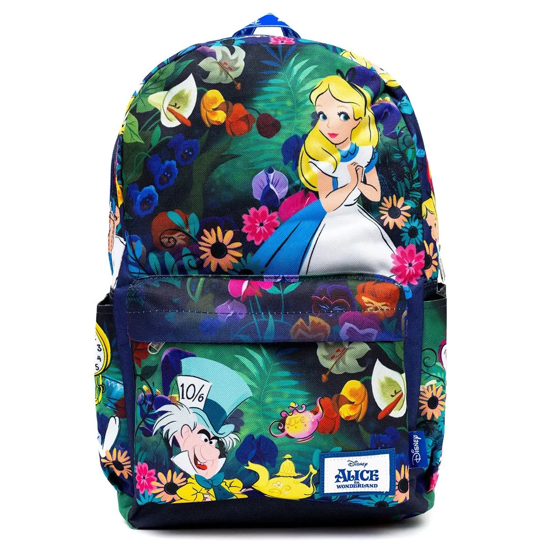 WondaPop Disney Alice in Wonderland 17 Full Size Nylon Backpack