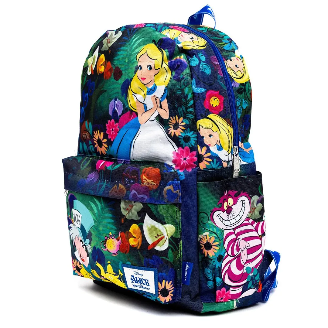 WondaPop Disney Alice in Wonderland 17 Full Size Nylon Backpack