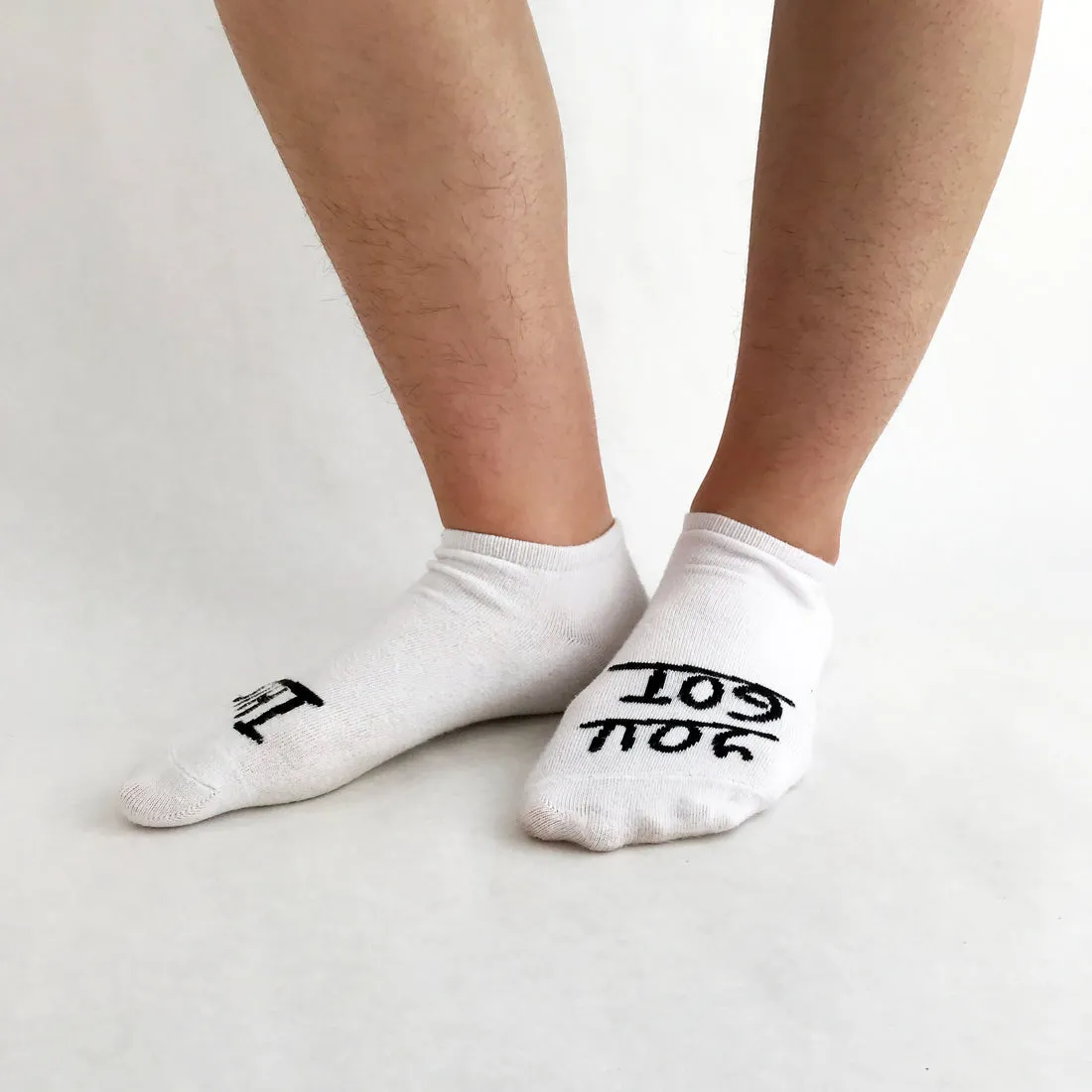 You Got This Socks in White